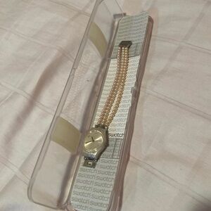Swatch pearl watch
